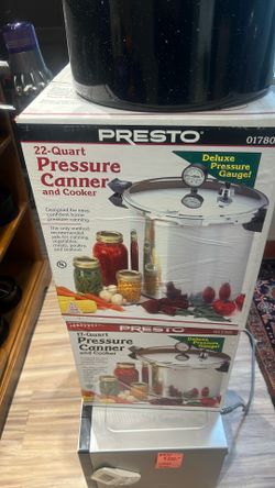 Presto 22 Quart Pressure Canner And Cooker Brand New Never Been Used