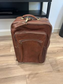 Valentina Hand Made Leather Carry On Luggage