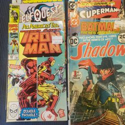 ACTION COMICS MID-70s (15) SUPERMAN BATMAN SHADOW COMIC