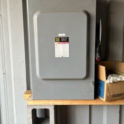 Square D Heavy Duty Switch Box