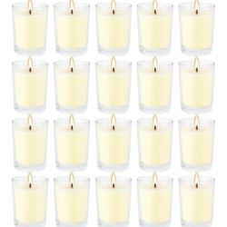 New set of 20 x 2.0 oz Votive Citronella Candles in Glass