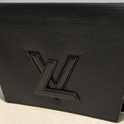 Louis Vuitton Rare LV Twist Trapeze Epi Leather Clutch