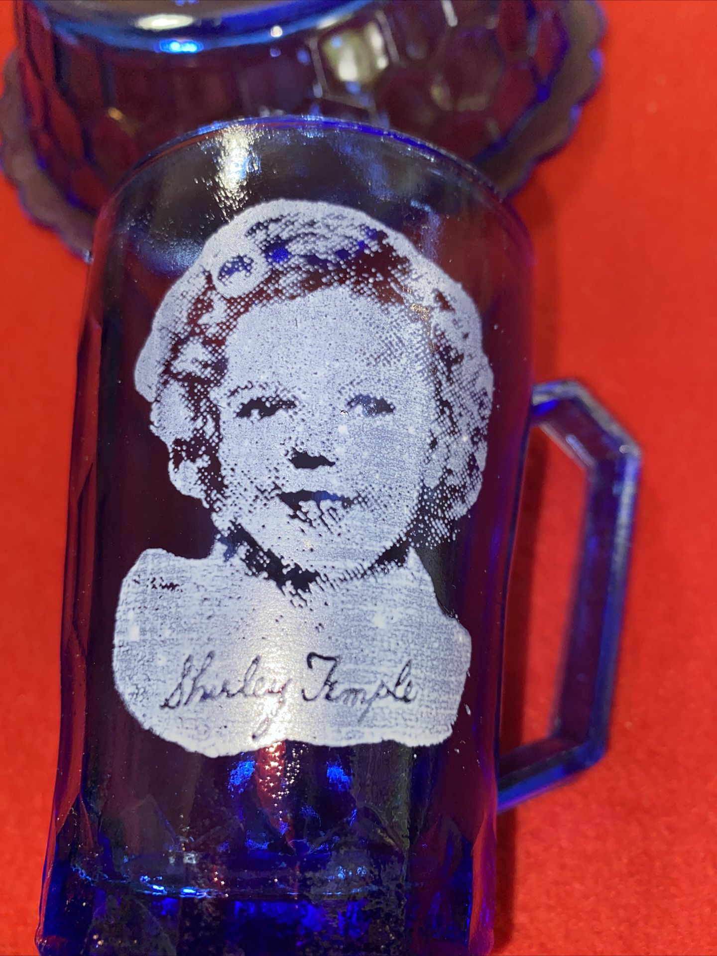 1930’s Shirley Temple Child's Cereal Bowl & Mug. EUC