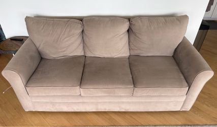 Sofa sleeper bed, beige, Crate & Barrel