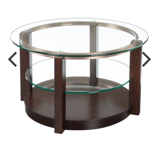 Wessel Glass Coffee Table & End Table Combo