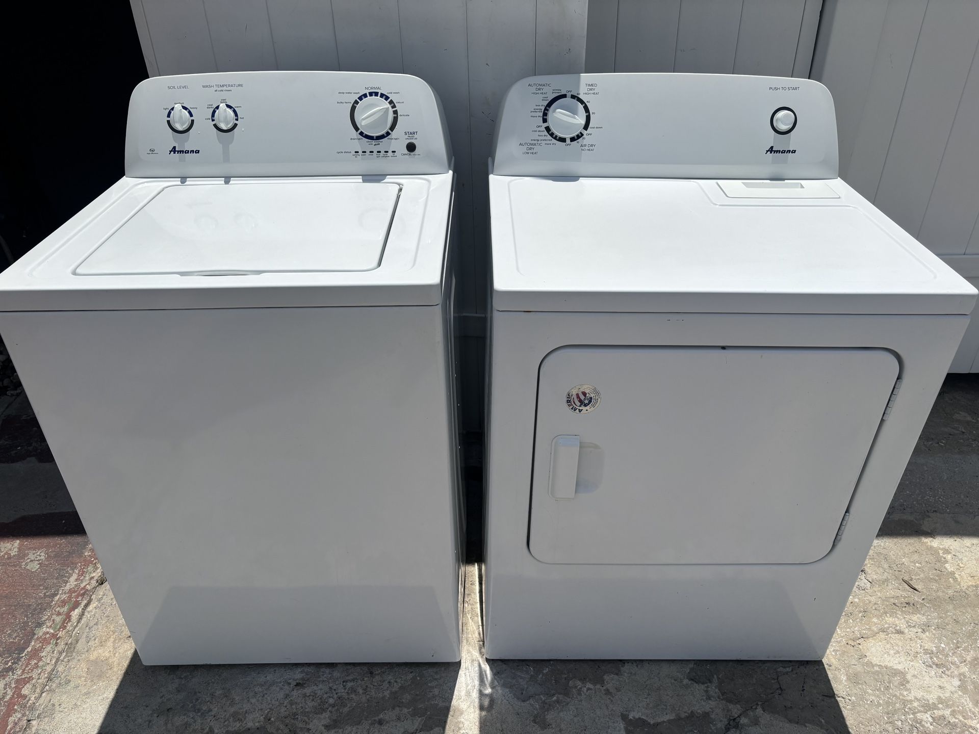 🚨🚨AMANA WASHER AND DRYER🚨🚨