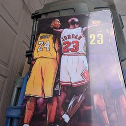 Kode,Jordan,LeBron Poster