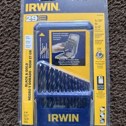 Irwin 29 Piece Drill Bit Set