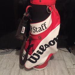 VINTAGE 1990 WISON STAFF . RED /WHITE/BLACK