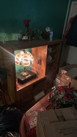 Living room entertainment center