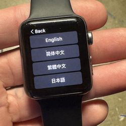 Apple Watch Series 3,  42mm Aluminum Case GPS/LTE