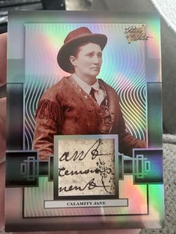 🔥 2026 PIECES OF THE PAST CALAMITY JANE HANDWRITTEN RELIC 35/50 🔥
