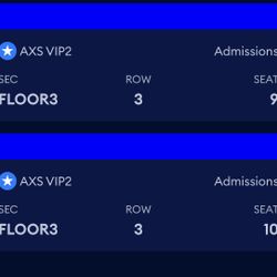 Sabrina Carpenter Concert Ticket