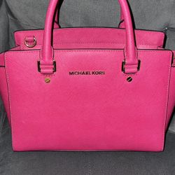 Pink MK Bag