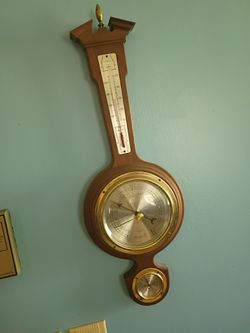 Vintage Taylor Instruments Banjo-Style Wall Weather Station – Barometer, Thermometer & Hygrometer