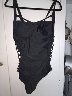 Black. Bathingsuit