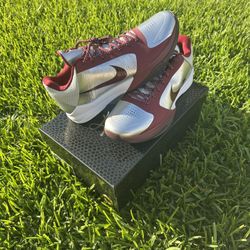Nike Kobe 5 Protro Lower Merion (Red/Burgandy/Silver/White) - Size 14 