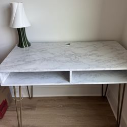 Marble Print Desk