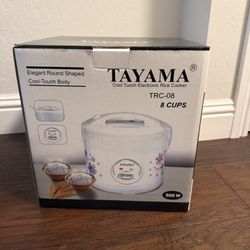 NEW Tayama 8-Cup Rice Cooker