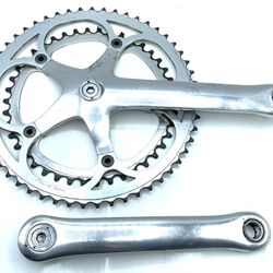 Campagnolo C Record Crankset 180mm  53/42 Chainrings Vintage Road Bike Campy