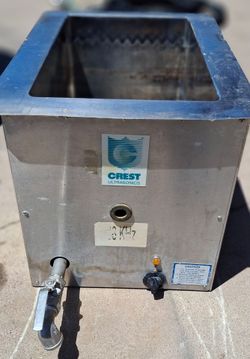 Crest Ultrasonics 10 Gallon ultrasonic heated tank