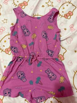 LOL Surprise Girls Pink Romper