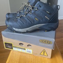 BRAND NEW KEEN STEEL TOE WATERPROOF WORK BOOTS SIZE 15 Men 