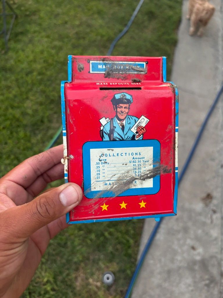Old School Vintage Piggy Bank 