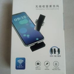 WIRELESS IPHONE DUAL MICROPHONE