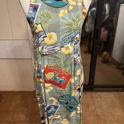 PreOwned Reyn Spooner Girls Dress Hawaiian Girl Dress Size 14
