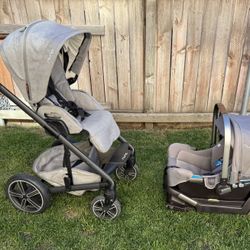 Nuna stroller and car seat