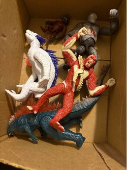 King Kong and Godzilla toys