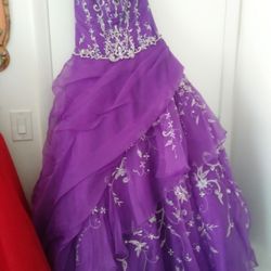 Purple Quinceañera Dress 