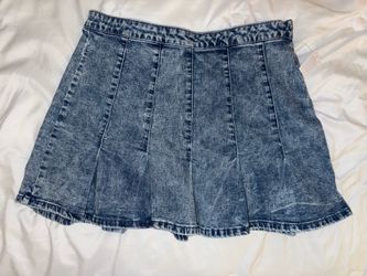 Jean skirt. Falda