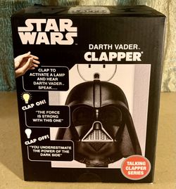 STAR WARS The Official DARTH VADER ‘CLAPPER’ - Talking Clapper Series - BRAND NEW IN BOX