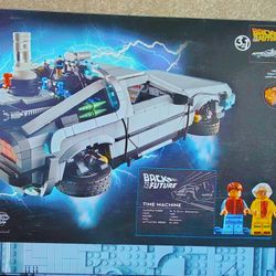 Back To The Future Car Legos Set NEW