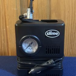 Portable 12V Air Compressor with Pressure Gauge 