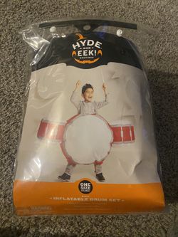 Inflatable Kids Drum Set Costume
