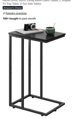 Black Side Table