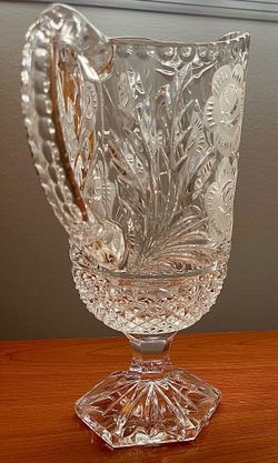 Antique/Vintage Crystal Pitcher
