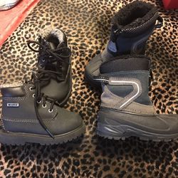 Boys winter boots 6 1/2 & 7