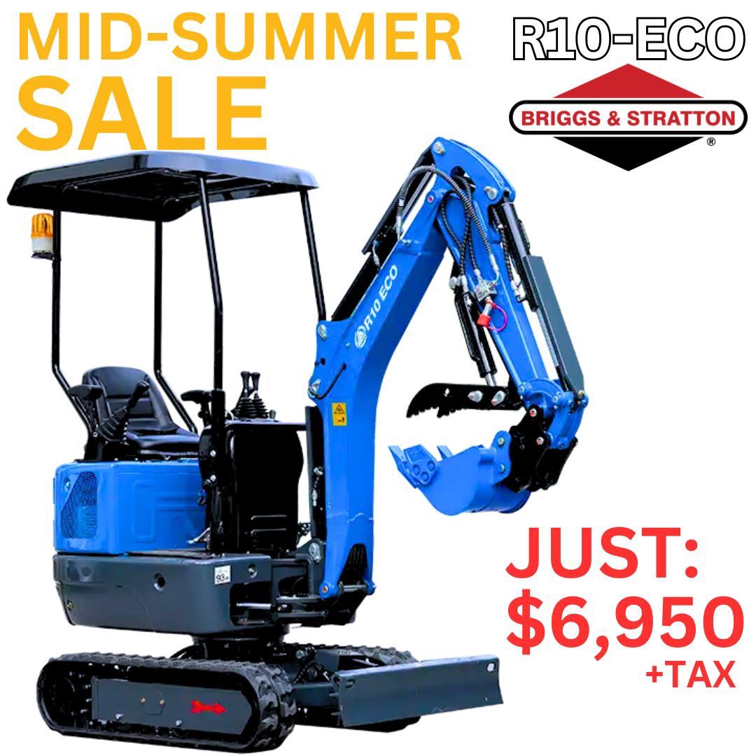 Huge SALE! NEW Excavator with Premium Features | Rippa R10