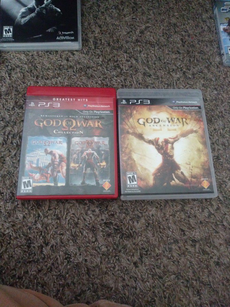 God Of War Collection And Acension