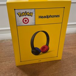 Pokémon x Target Bluetooth Headphones Limited Edition