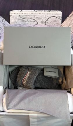 Balenciaga  FURRY SLIDE 