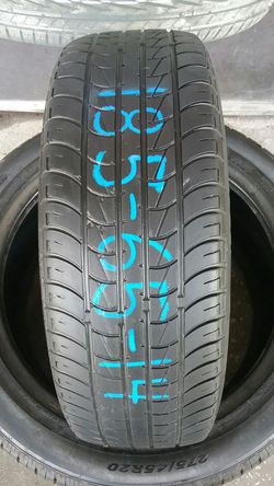 One used 185 65 14 Prime Well tire