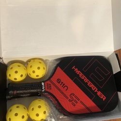 Pickleball paddles and balls Only