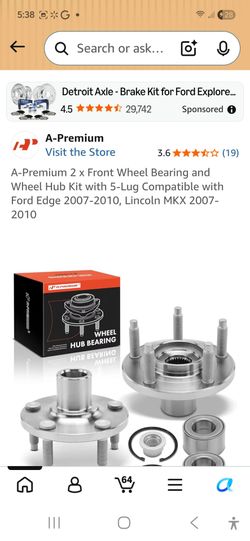 Both Wheel bearings