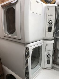 GE washer dryer