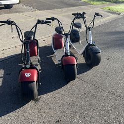 60V SEEV fat tire Scooters